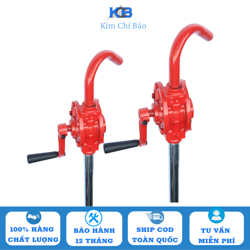 Bơm dầu quay tay hợp kim gang siêu bền