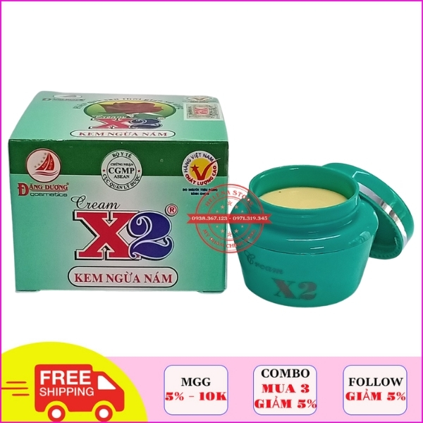 Kem x2, kem dưỡng da mặt, kem nám cream x2 , kem nám tàn nhang