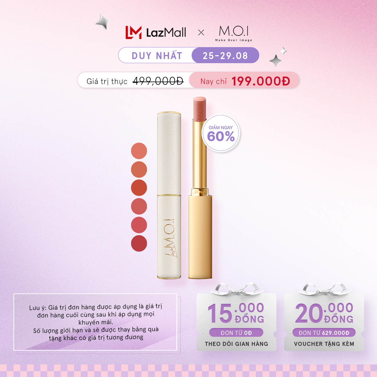 Son môi cao cấp love m.o.i phiên bản giới hạn