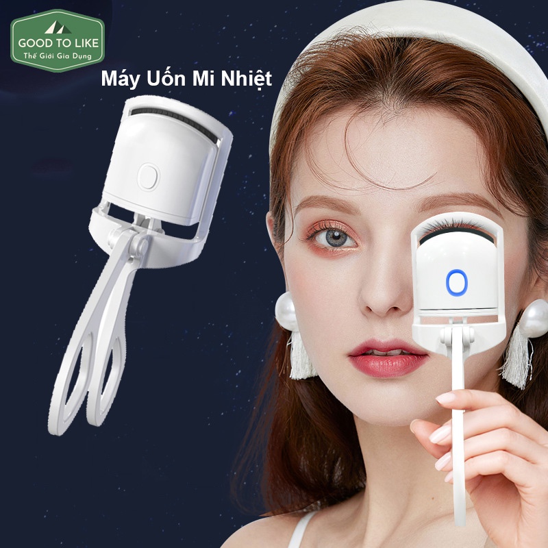 Máy uốn mi điện shrmeil chính hãng cao cấp,uốn cong lông mi tự nhiên,định hình lâu dài bằng nhiệt,có cổng sạc usb