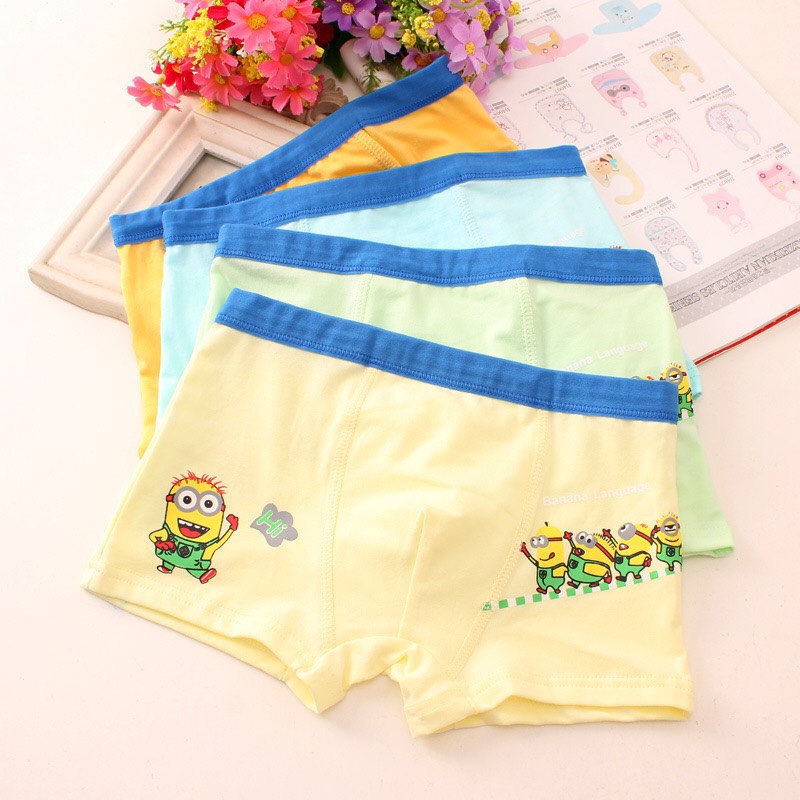 Quần lót bé trai- combo 5 quần cao cấp- đủ size