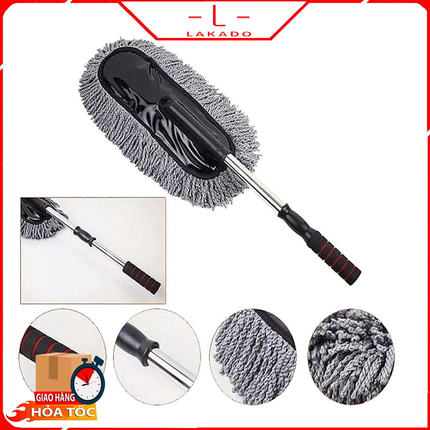 Chổi lau rửa vệ sinh , quét bụi ô tô- cây lau xe ô tô đẹp, chổi dầu lau rửa xe ôtô , chổi lau rửa vệ sinh ô tô điều chỉnh được độ dài