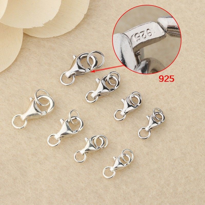 1 móc càng cua bạc 925 loại nhỏ