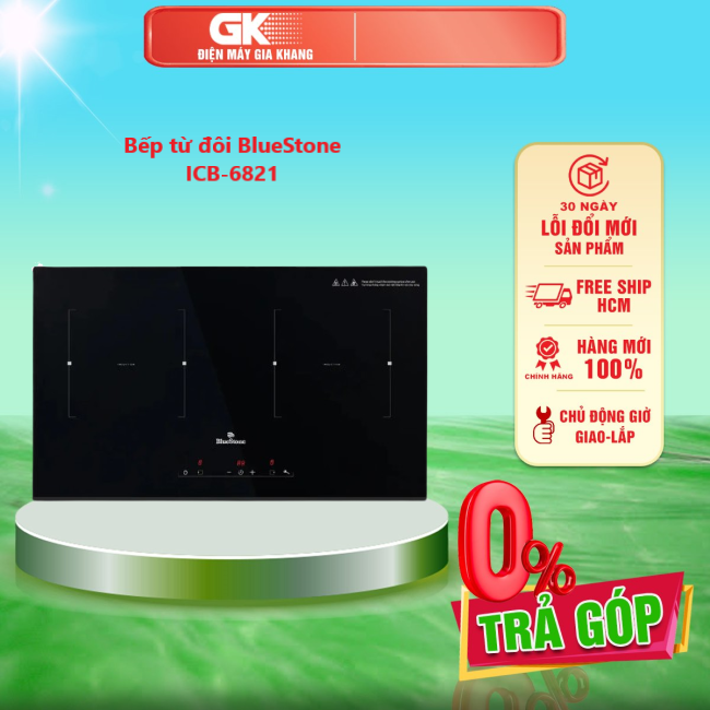 Bếp từ đôi bluestone icb-6821