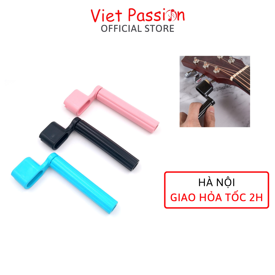 Tay quay thay căng dây đàn guitar nhanh chóng kèm cậy nhổ chốt đàn ghi ta Viet Passion