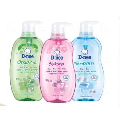 Sữa tắm gội toàn thân cho bé dnee pure 380ml