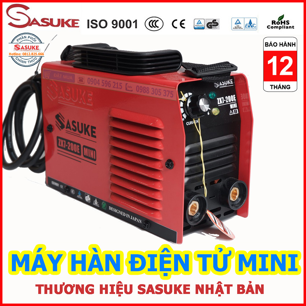Máy hàn điện tử mini sasuke mã zx7-200e