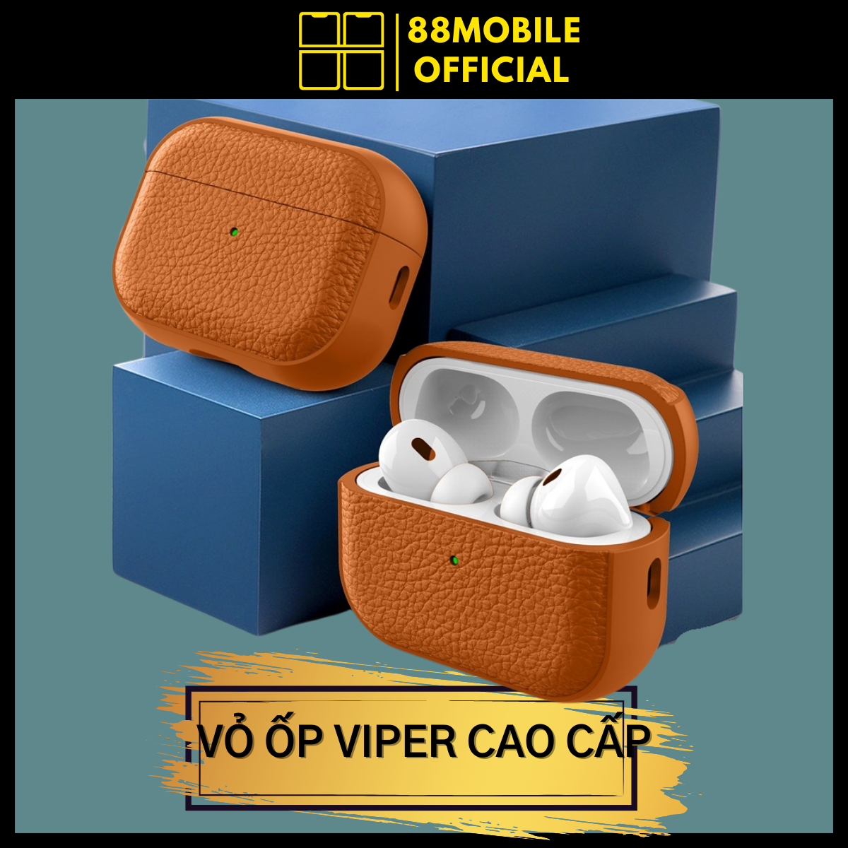 Vỏ case ốp Viper cao cấp dành cho tai nghe airpod 1/2/3/Pro/Pro 2 I 88Mobile
