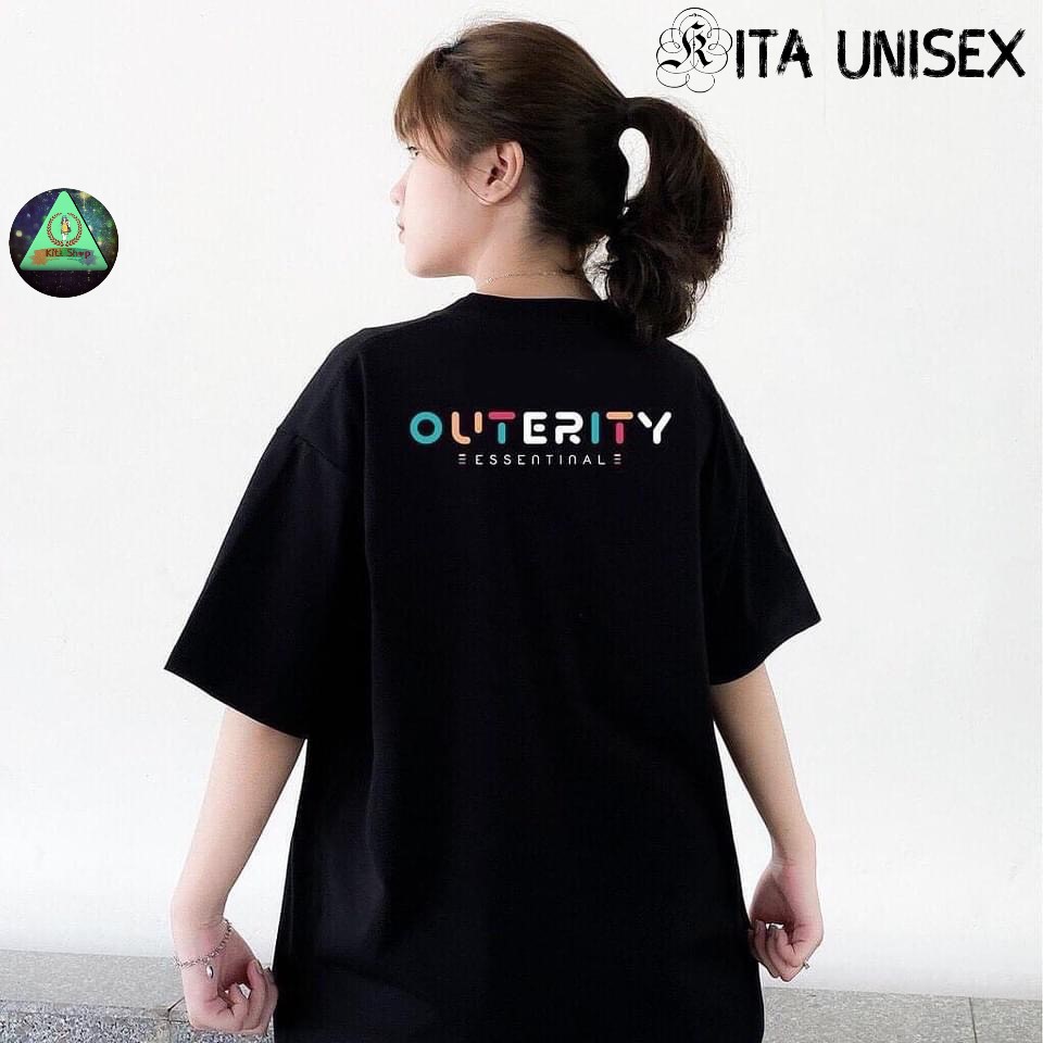 Áo Outerity - Áo Thun Nam Nữ Tay Lỡ Unisex Form Rộng thời trang Ulzzang Kita