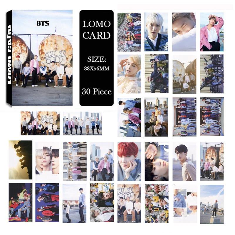 Lomo ảnh nhóm BTS Bangtan Boys gồm 30 tấm