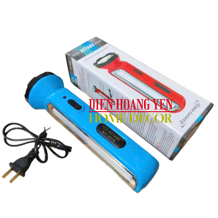 Multi-Function Handheld 2-Mode Rechargeable Led Flashlight