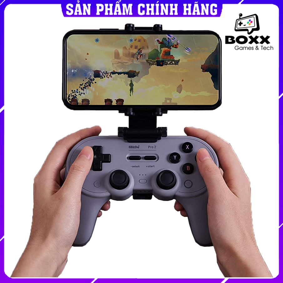 Kẹp điện thoại cho tay cầm Pro 2, SN30 Pro +, Giá đỡ tay cầm 8Bitdo Pro 2, SN30 Pro +