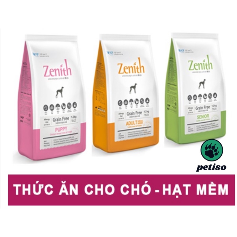 Thức ăn cho chó - Hạt mềm Zenith ( Đủ mọi lứa tuổi và giống chó ) - Rất thơm ngon và bổ dưỡng
