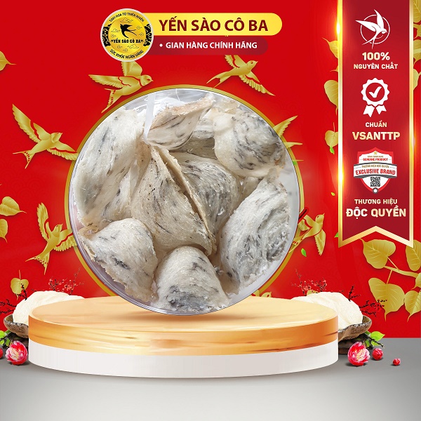 Tổ yến thô loại 1 - hộp 50gr - 100gr + quà tặng -nguyên chất 100%