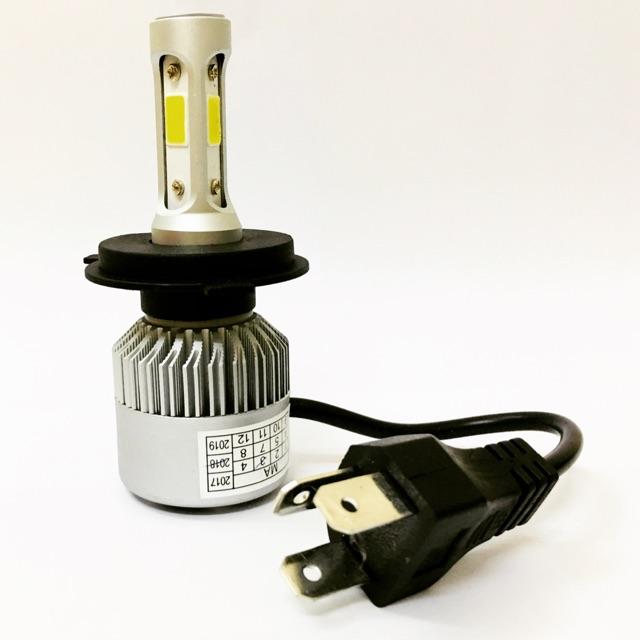 Đèn pha led C6 3 tim H4 Loại 1 Siêu Sáng ( GIÁ 1 BÓNG )