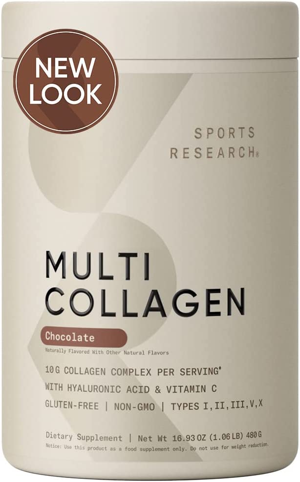 Bột bổ sung Collagen Sports Research Collagen Peptides
