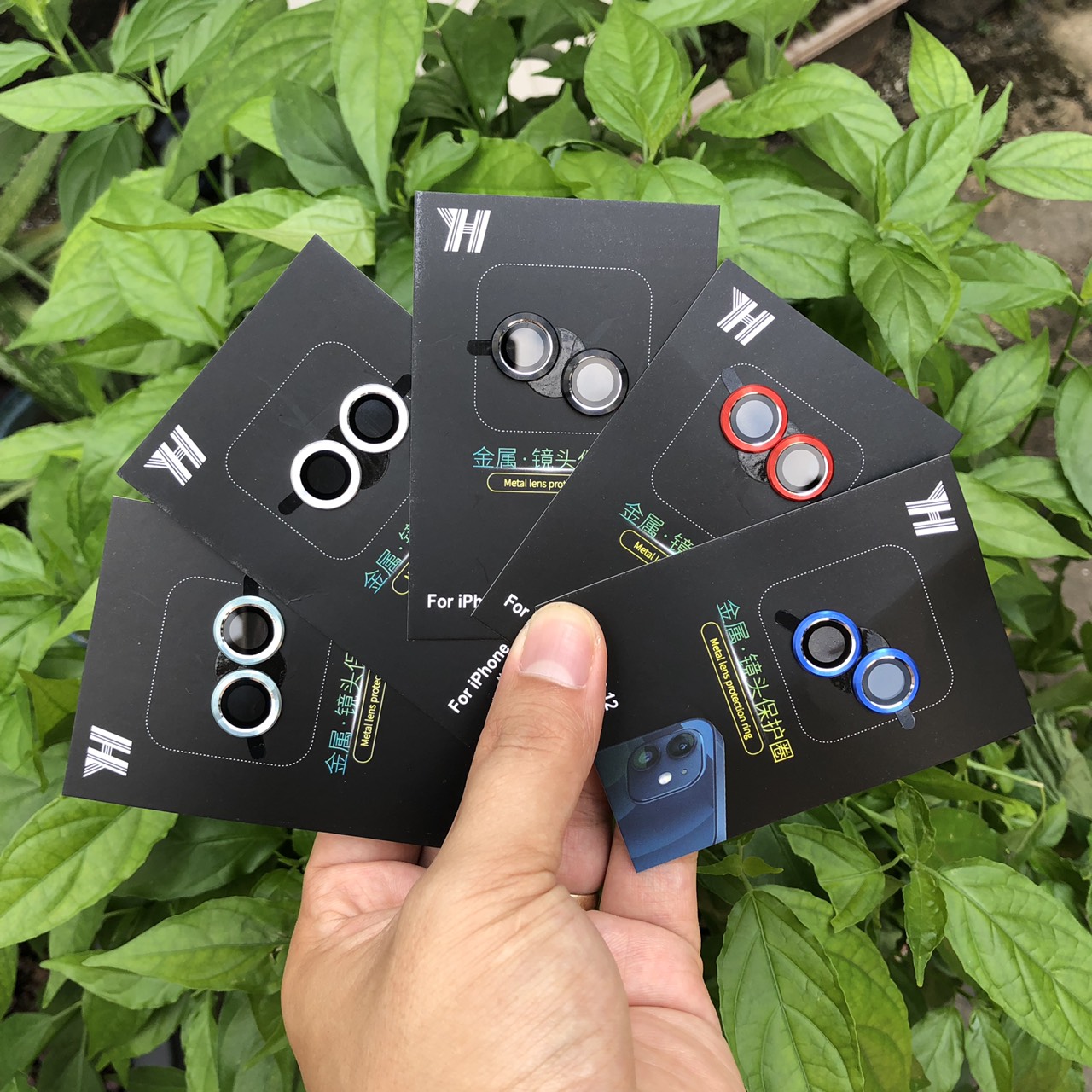 Bộ 2 Vòng Bảo Vệ Camera IPhone 12,12 Mini - Chống Bụi, Hạn Chế Vân Tay & Mờ Camera - Bảo Vệ Toàn Diện