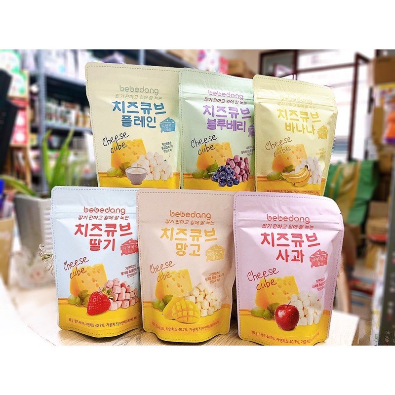 Phô mai trái cây khô sấy lạnh bebedang hàn quốc
