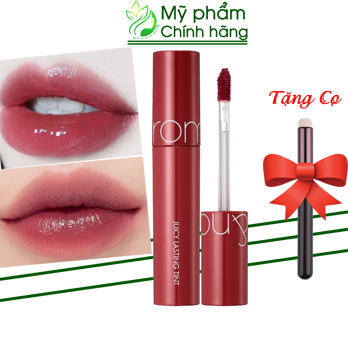 Son Romand Bóng Juicy Lasting Tint Màu 06 Fig Fig Hồng MLBB Dịu Dàng 5ML [CAM KẾT CHÍNH HÃNG]