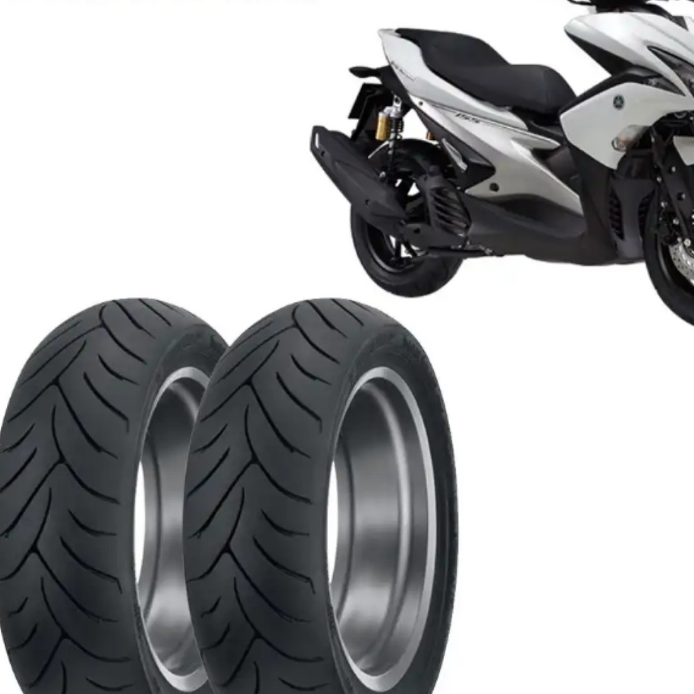 Lốp xe yamaha nvx sử dụng dunlop 110/80-14 và 140/70-14 scootsmart