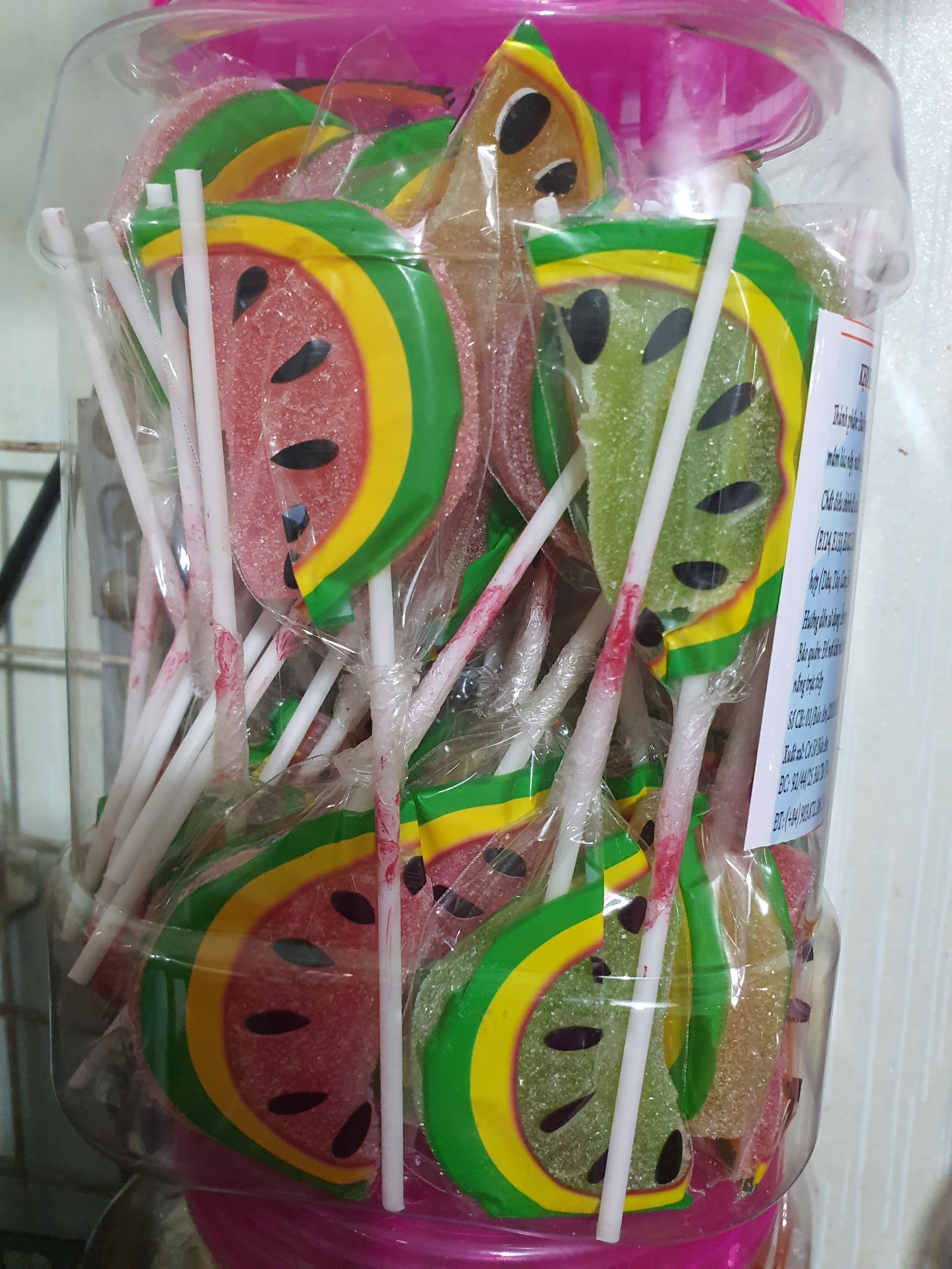 Dẻo que TRÁI CÂY hủ 50que