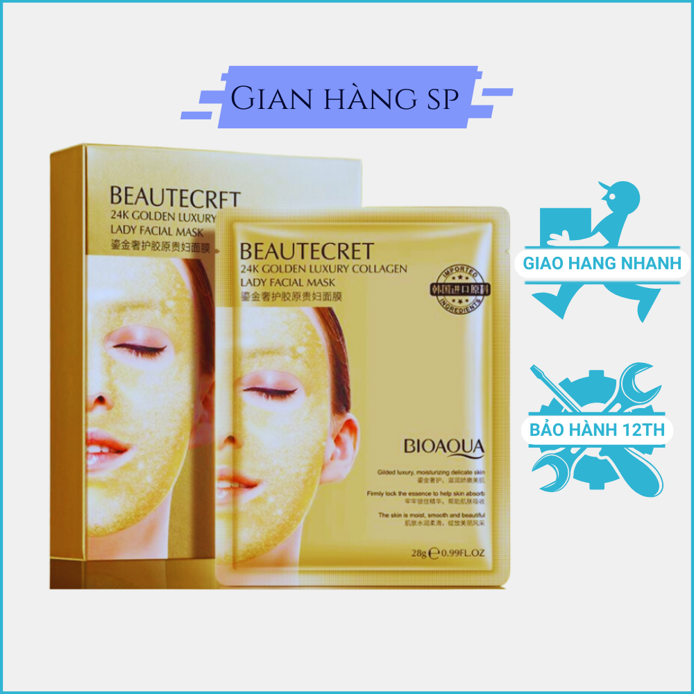 Mặt Nạ Thuỷ Tinh Trong Suốt Dạng Thạch Collagen Dưỡng Trắng Dưỡng Ẩm Ngăn Lão Hóa Da.