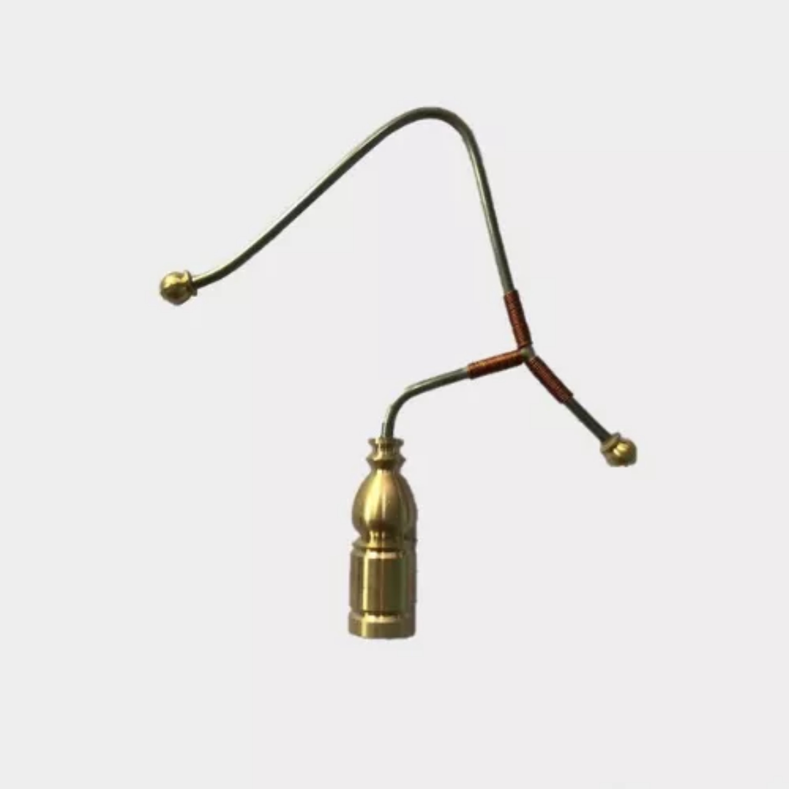 Móc đồng lồng bẫy chào mào, chích chòe xoay 360 độ. Phụ kiện lồng chim MAIN-86