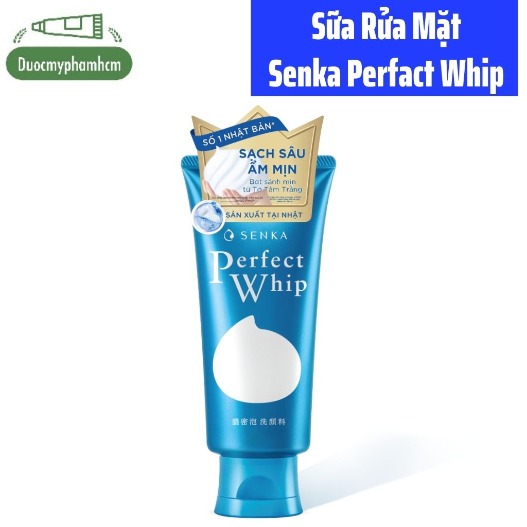 Sữa rửa mặt perfect whip senka nhật bản