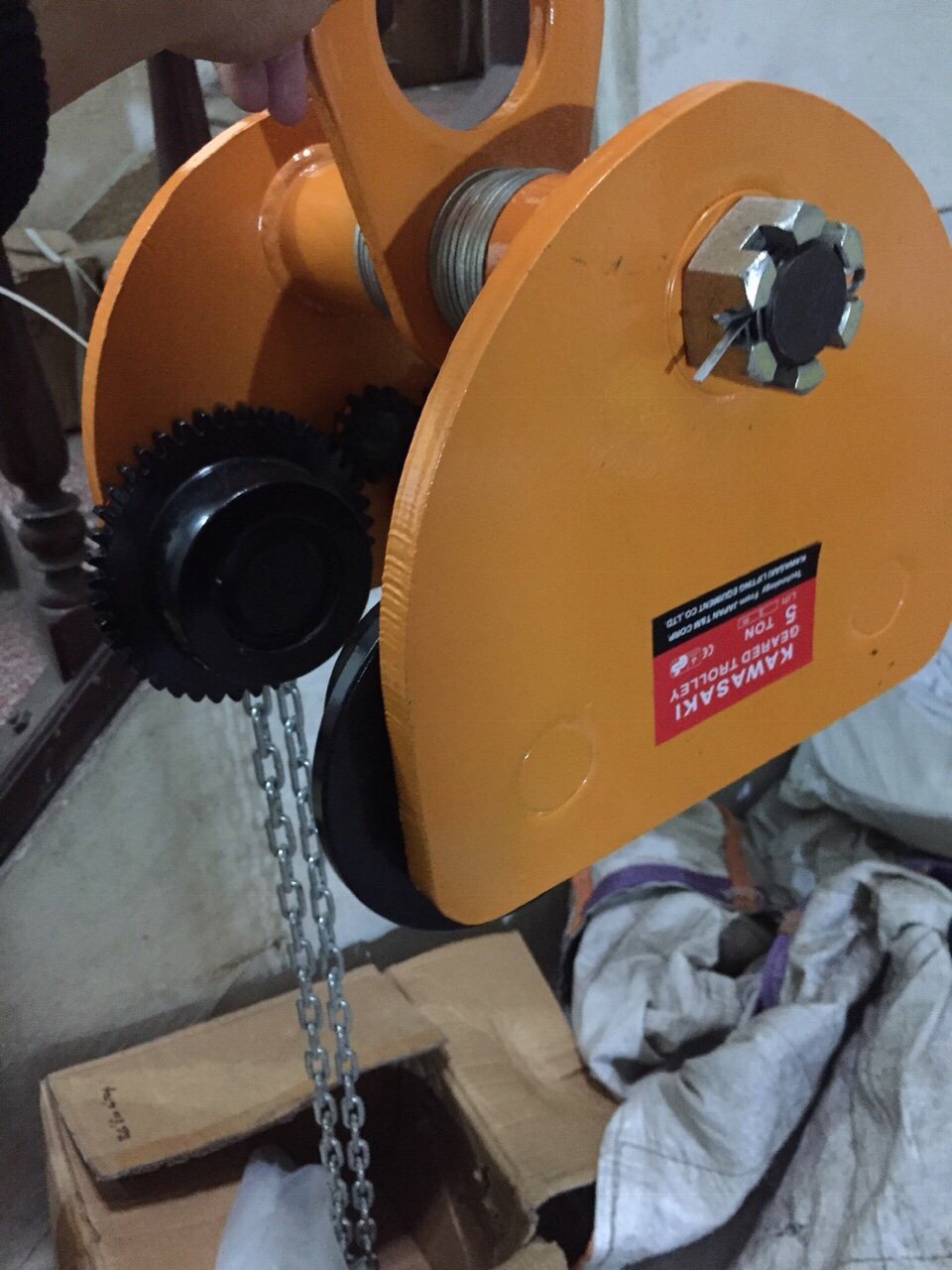 [Freeship+19K Gift] Kawasaki Japanese 10-Ton 3-Meter Chain Drag Tractor at Ntt Machinery Used for Safely and Effectively Suspending and Moving Equipment Giá 11,200,000 Đồng*Miễn phí vận chuyển