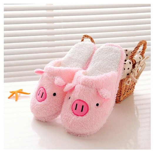 [HCM][CÓ ĐẾ CHỐNG TRƯỢT BÔNG KHÔNG XÙ LÔNG] DÉP BÔNG HÌNH HEO ĐI TRONG NHÀ CAO CẤP - DÉP BÔNG HÌNH THÚ VUI NHỘN - DÉP ĐI TRONG NHÀ KUTE CÓ ĐẾ CHỐNG TRƠN TRƯỢT - DÉP ĐI TRONG NHÀ HÌNH THÚ 2 MÀU NGẪU NHIÊN