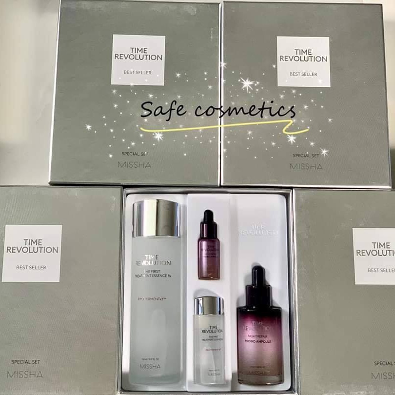 Set dưỡng da missha time revolution best seller trial set