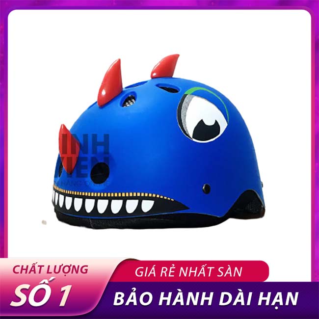 Nón bảo hiểm khủng long có sừng cho người lớn và trẻ em