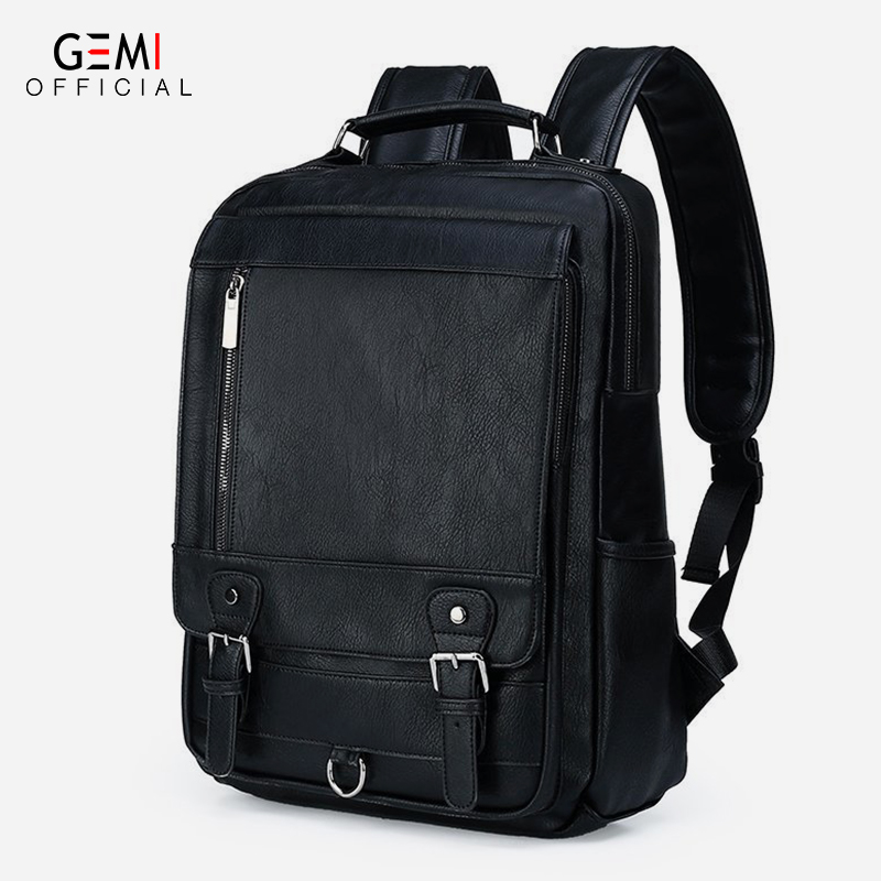 Balo nam nữ gemi - balo thời trang, đựng vừa laptop 15,6 inch - b8044
