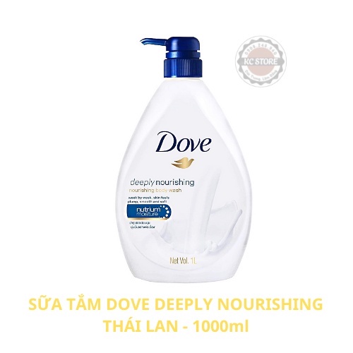 Sữa tắm dove deeply nourishing thái 1000ml