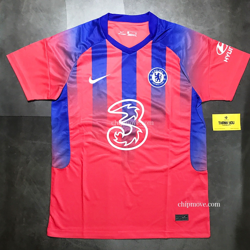 Bộ áo bóng đá Chelsea sân khách mùa giải mới 2020-2021 Thái cao cấp