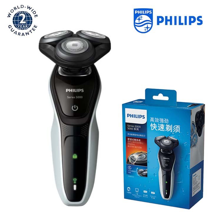 Máy Cạo Râu Khô Và Ướt Philips S5080/03- Hàng Chính Hãng Bảo Hành 24 Tháng