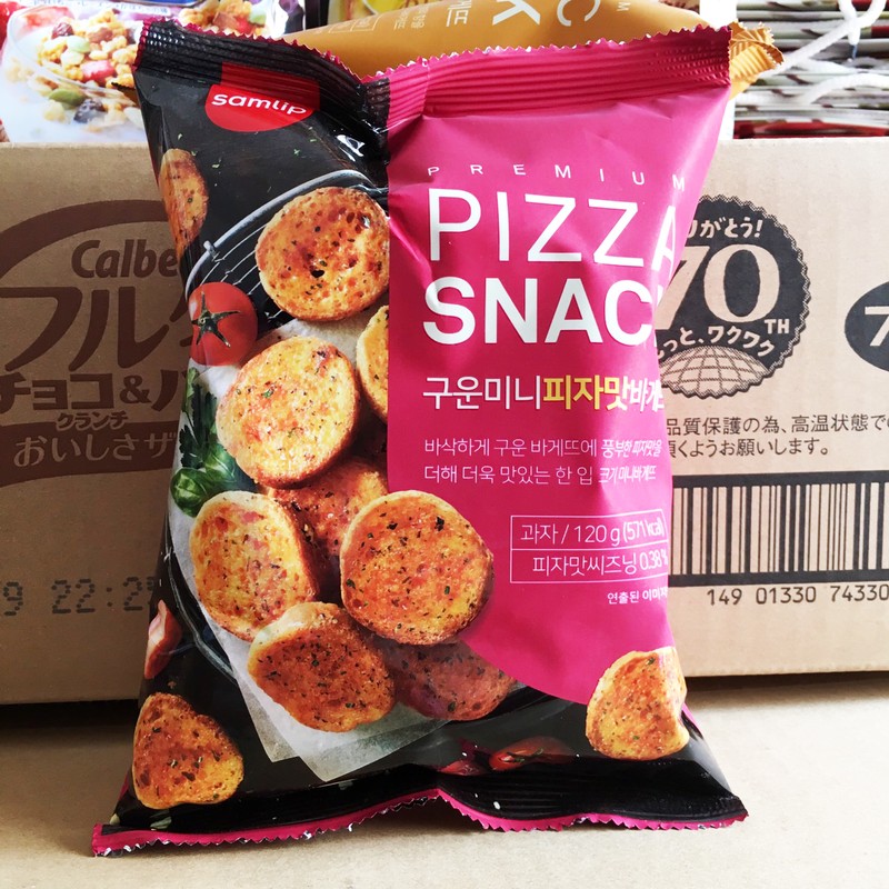 Snack bánh mì vị pizza hàn quốc 120g