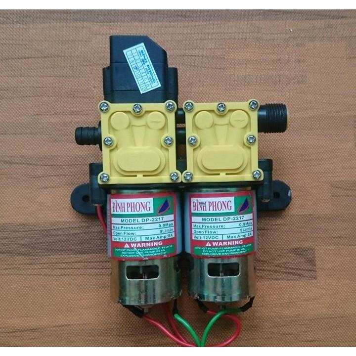 máy xịt rửa xe mini 12v máy đôi áp lực cao Bộ rửa xe đa năng có thể dùng để rửa xe tưới tiêu vườn rau cọ rửa nhà cửa tưới lan phun muỗi phun khử trùng chuồng trại trăn nuôi vệ sinh máy điều hòa