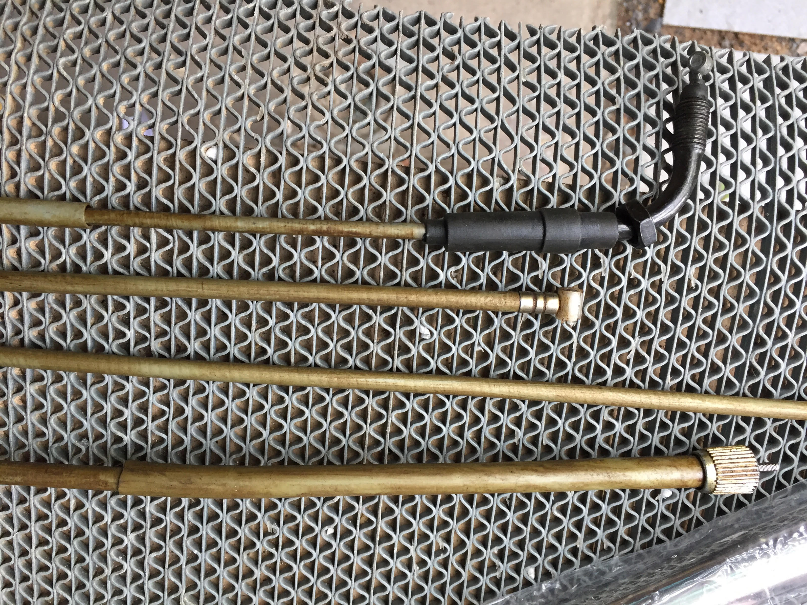 bộ 4 dây km+thắng+côn+ ga cuốn cho xe 68-72...màu ngã vàng giả zin