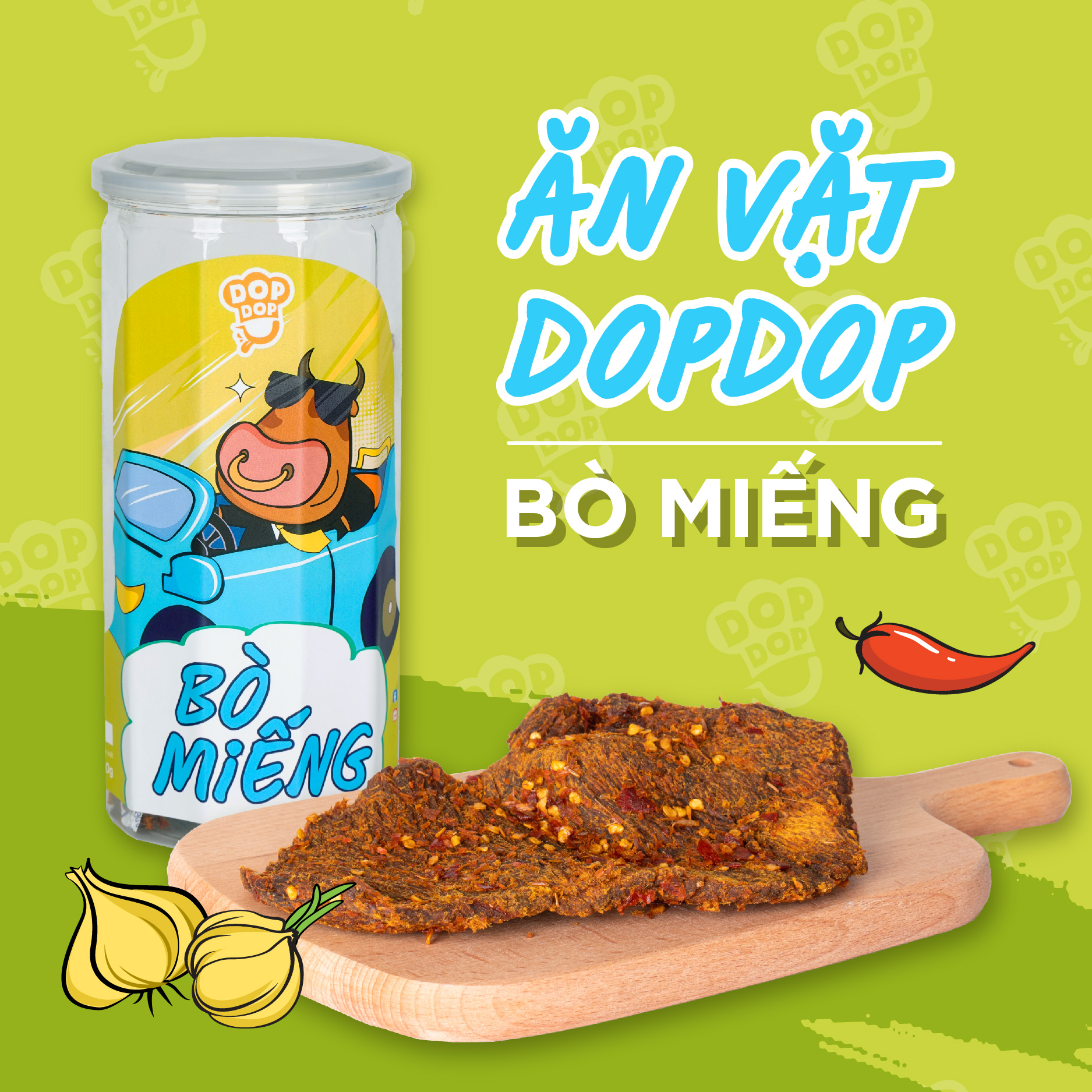 Combo 2 hộp khô bò miếng 300g ngon rẻ chất lượng