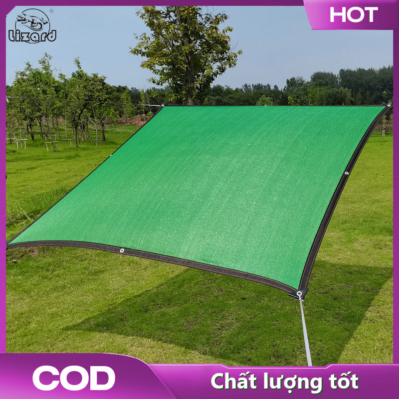 LIZARD Green shade netting, sunscreen, encrypted, balcony patio succulent building roof cooling shade netting 90%
