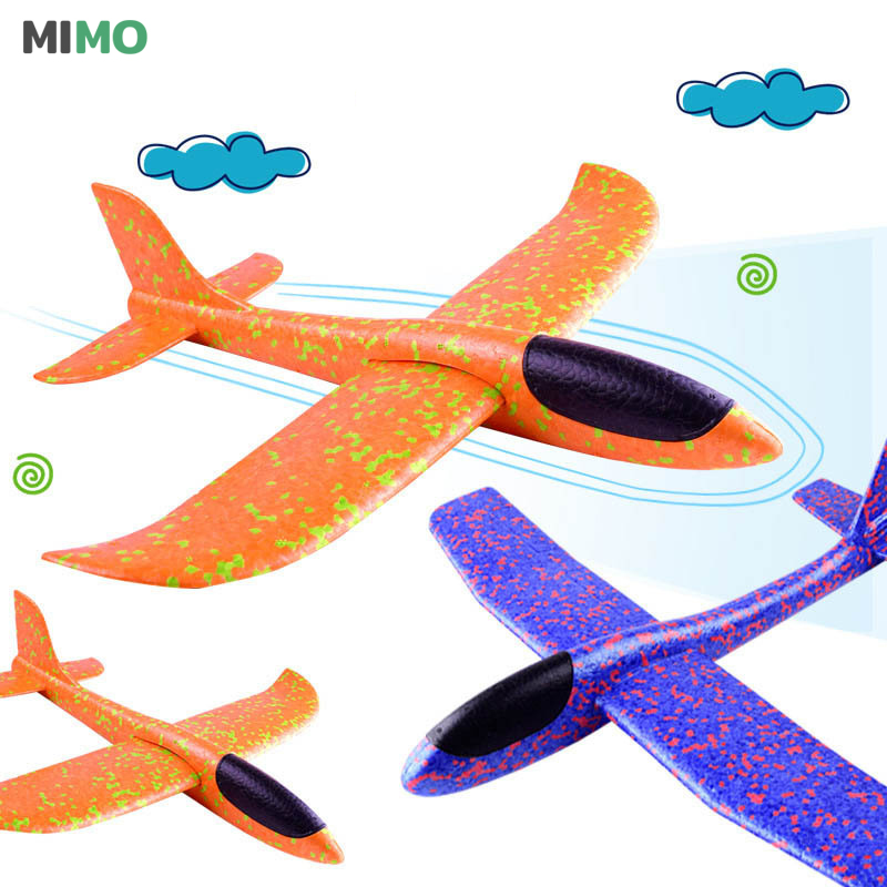 [Quà tặng 19k] Đồ Chơi Máy Bay Xốp 48Cm Đồ Chơi Máy Bay Linh Hoạt Ném Tay MiMO cho bé thỏa sức vận động ngoài trời
