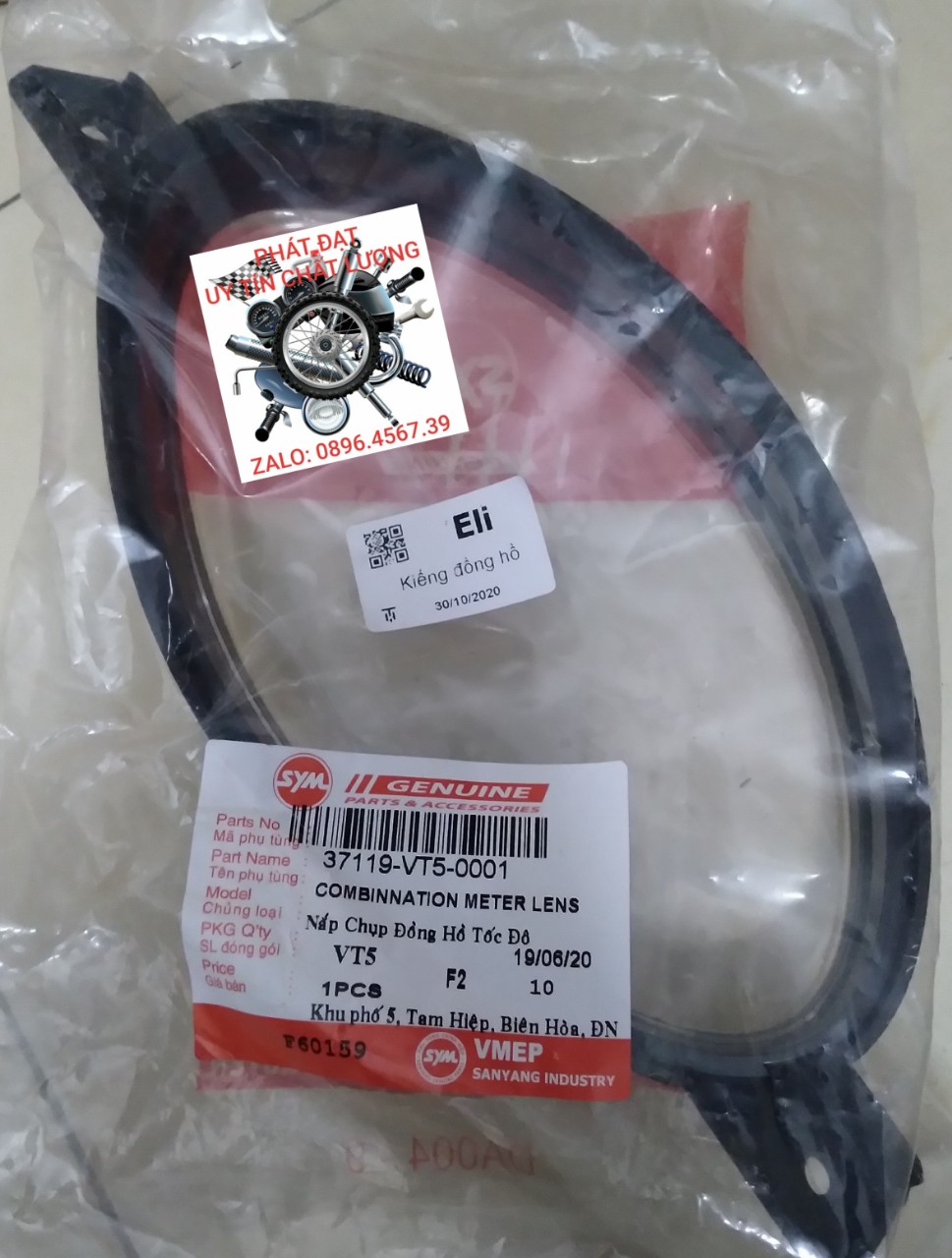 [HCM]NẮP KÍNH ĐỒNG HỒ CHO XE ATILA SYM
