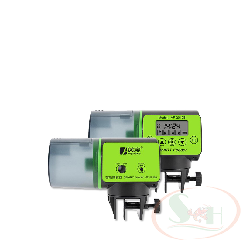Máy cho ăn Aquablue Smart Feeder tự động hẹn giờ cho cá tép ăn