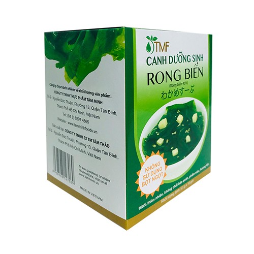 Canh Rong Biển Dưỡng Sinh Ăn Liền TAMI Hộp 10 Gói