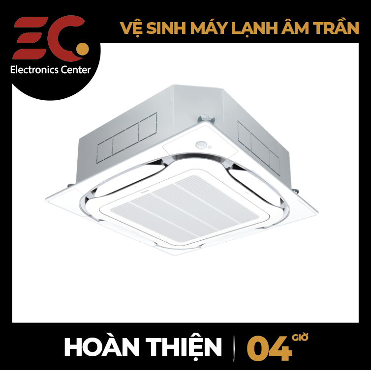 Vệ sinh máy lạnh âm trần