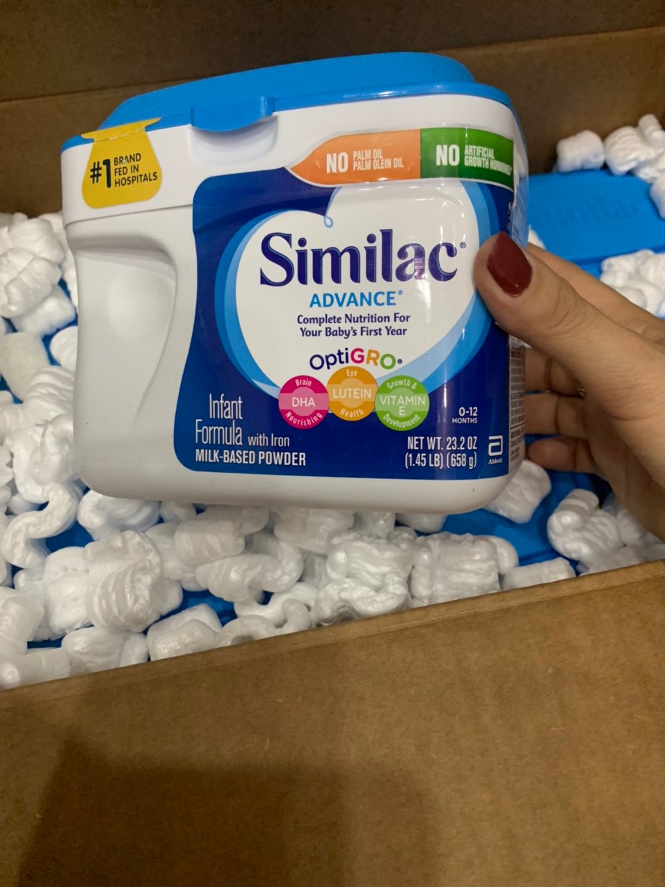 Similac Pro Advance hộp nhựa 658g