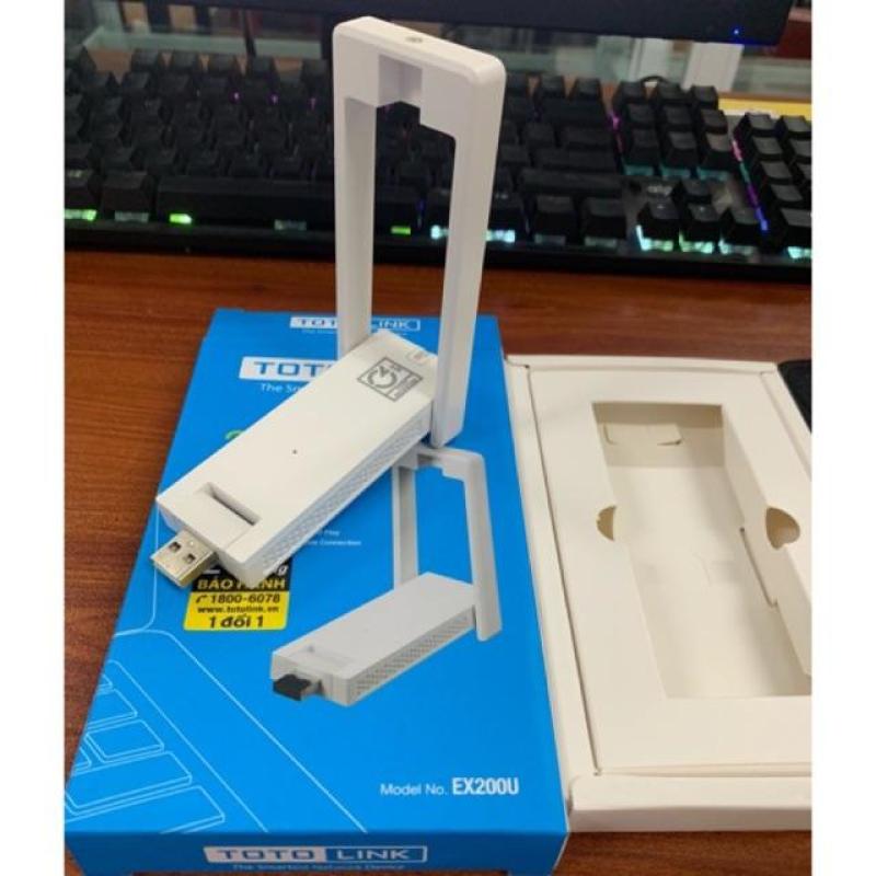 Bộ mở rộng sóng Wi-Fi nguồn USB TotoLink EX200U - Hãng Phân Phối Chính Thức