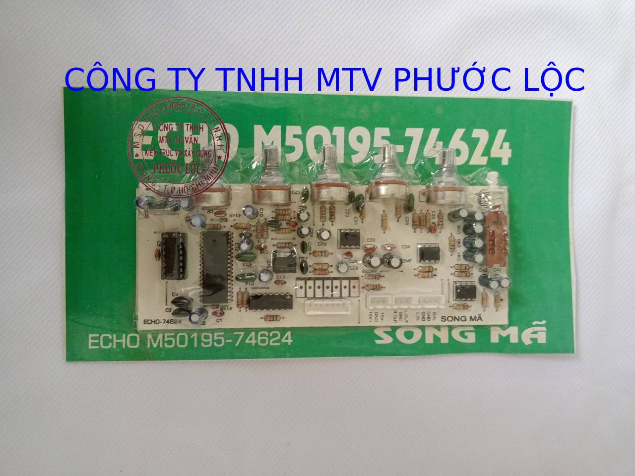 Mạch âm sắc tạo tiếng vang amply – echo 74624