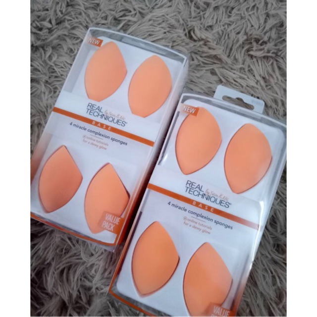 Tách set mút real techniques miracle complexion sponge